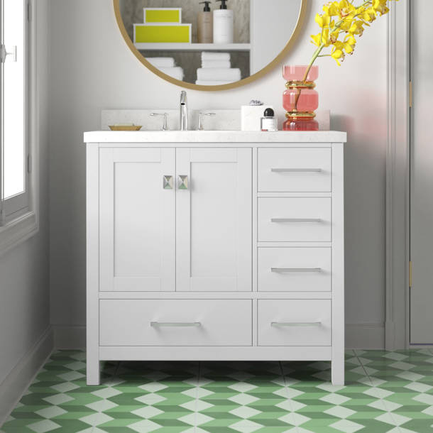 Etta Avenue™ Taya 59.2" Double Bathroom Vanity Base Only & Reviews